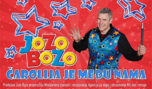 JOZO BOZO - ČAROLIJA JE MEĐU NAMA - dječja predstava - plakat