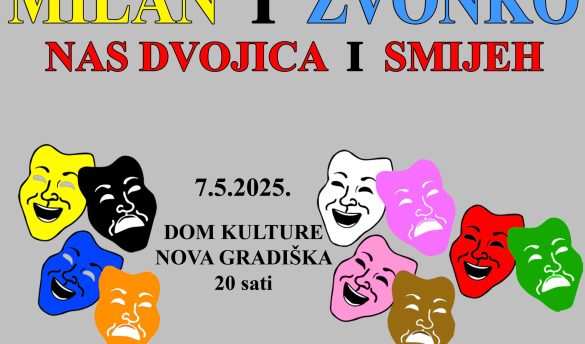 NAS DVOJICA I SMIJEH - kazališna predstava - plakat
