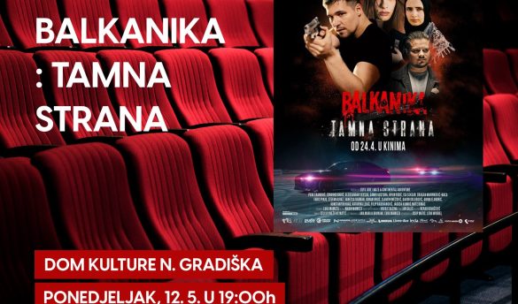 BALKANIKA TAMNA STRANA - plakat