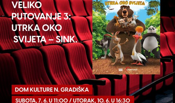 VELIKO PUTOVANJE 3 - UTRKA OKO SVIJETA - plakat