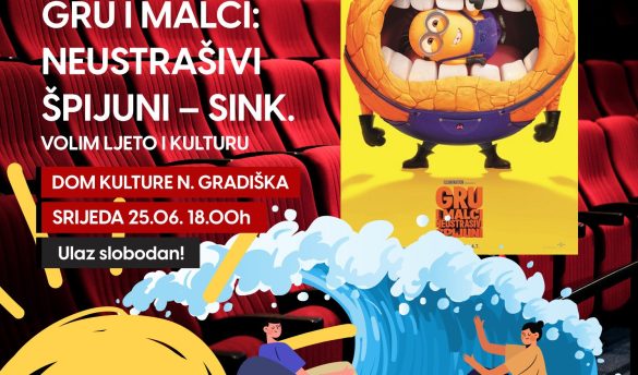 GRU I MALCI - NEUSTRAŠIVI ŠPIJUNI - SINK. - plakat