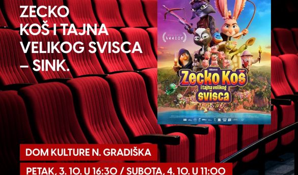 ZECKO KOŠ I TAJNA VELIKOG SVISCA - plakat