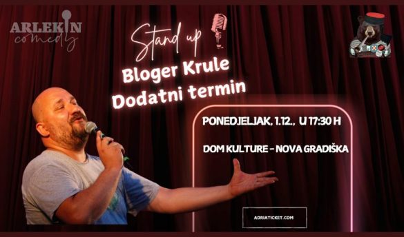 BLOGER KRULE - STAND UP - plakat